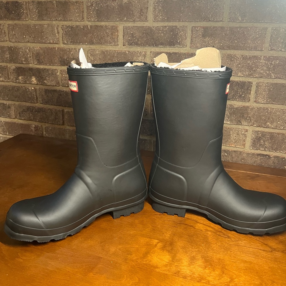 Brand New Hunter Classic Black Waterproof Boots - Picture 2 of 6